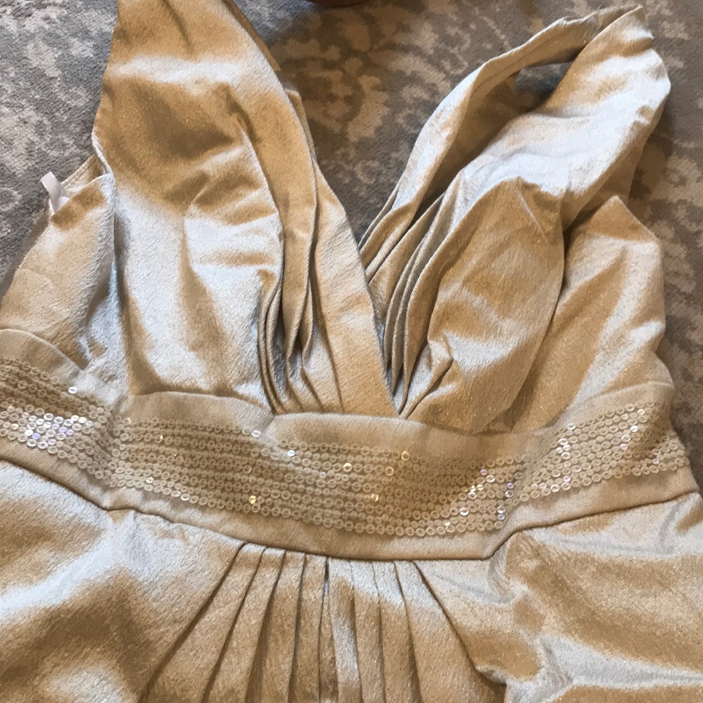 Gold Cocktail Dress